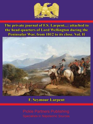 cover image of The Private Journal of F.S. Larpent--Volume II